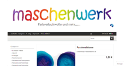 Desktop Screenshot of maschenwerk.at